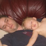 Being a dad with multiple sclerosis means that nap time may not be an individual activity