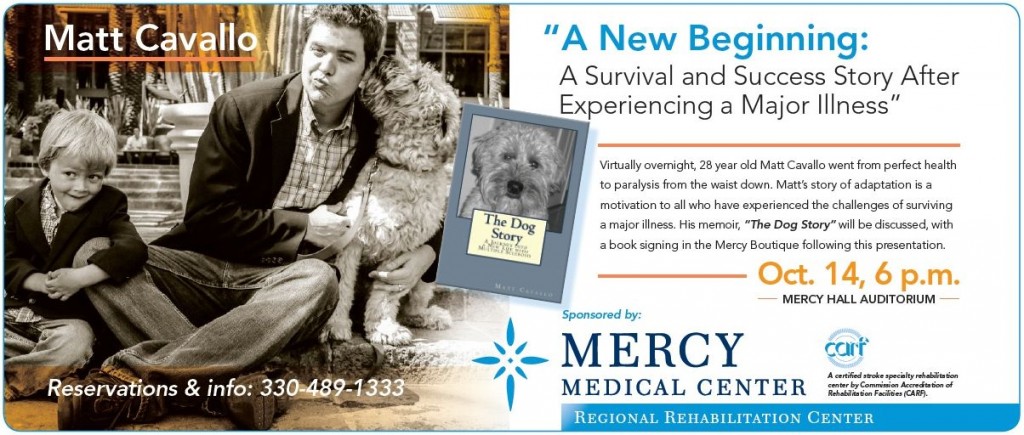 Mercy Medical in Canton, OH Hosts Author and Inspirational Speaker Matt Cavallo