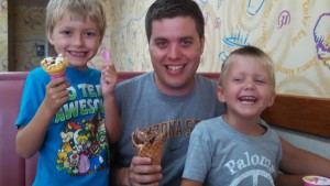 Being a dad with multiple sclerosis makes ice cream taste a little better