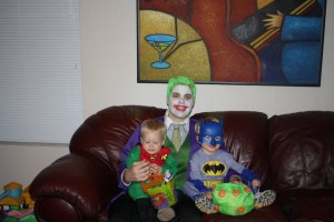 Being a dad with multiple sclerosis means that you are their super hero even if sometimes you feel like a joker