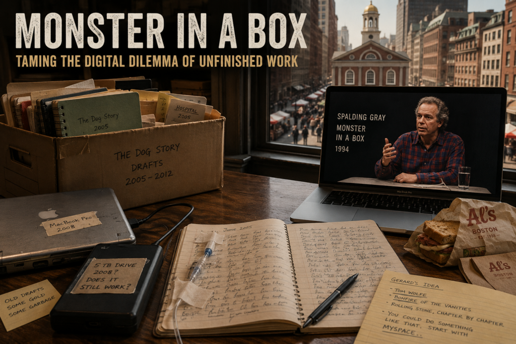 Monster in a Box: Taming the Digital Dilemma of Unfinished Work
